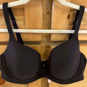 Victoria’s Secret Lined Demi Black 36C Bra